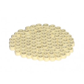 100 MilleniumHair Microrings mit Silikon - Gr. M - Hellblond - Haarverlängerung