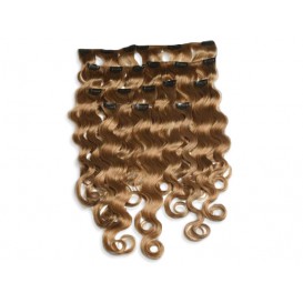 8-teiliges indisches Clip in Extensions Set, gewellt, 110 g, 60 cm - Haarverlängerung