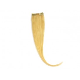 Indisches Clip in Extensions Stück, mit 2 Clips, glatt, 5 g, 60 cm - Haarverlängerung