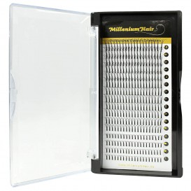 MilleniumHair W-Lashes - C-Curl - 0,15 mm Stärke - Länge wählbar - Wimpernverlängerung