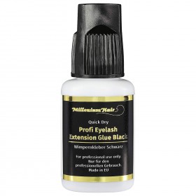 MilleniumHair Profi Wimpernkleber - Lashes Glue (7 g) Schwarz - Wimpernverlängerung