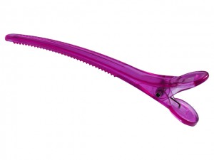 MilleniumHair Abteilklammer - Pink - Haarverlängerung