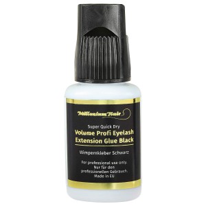 MilleniumHair Profi Volumenkleber - Lashes Glue (10 g) Schwarz - Wimpernverlängerung